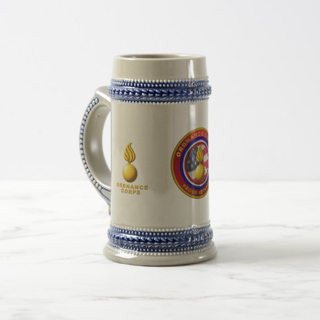 Caneca De Cerveja Ordnance Corps (Frente Esquerda)