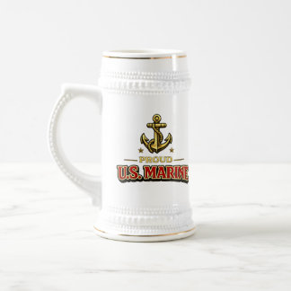 Caneca de Cerveja Orgulhoso Fuzileiro Naval dos EU