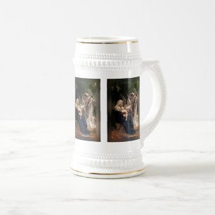 Caneca De Cerveja Os anjos de William Adolphe Bouguereau