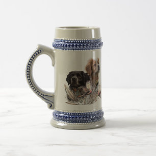 Caneca De Cerveja Os espanhóis britânicos, a Bretanha francesa, o cã