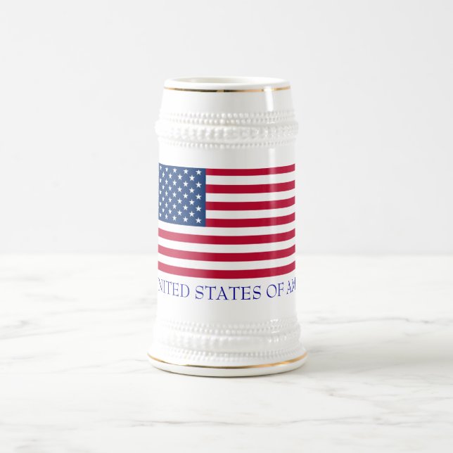 CANECA DE CERVEJA OS ESTADOS UNIDOS DA AMÉRICA (Centro)