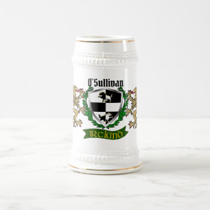 Caneca De Cerveja O'Sullivan/Sullivan (Beare) Irish Shield
