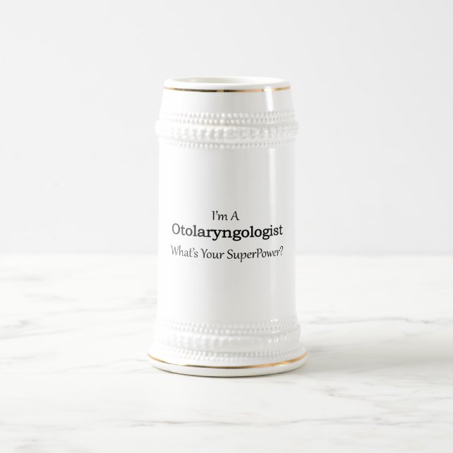 Caneca De Cerveja Otolaryngologist (Centro)
