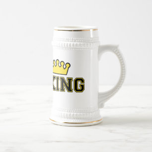 Caneca de cerveja ou caneca do rei da cerveja