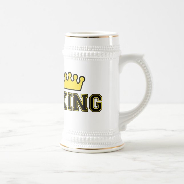Caneca de cerveja ou caneca do rei da cerveja (Direita)