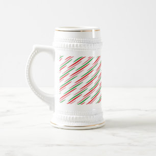 Caneca De Cerveja Padrão de Grelha de Verão de Melancia-56204