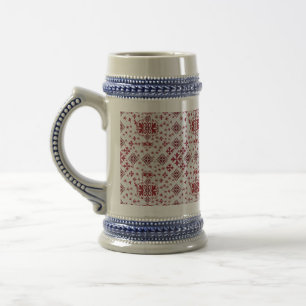 Caneca De Cerveja Padrão de Louças Cósmicas da Galáxia Dançante