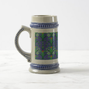 Caneca De Cerveja Padrão de Louças Cósmicas da Galáxia Dançante