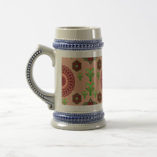 Caneca De Cerveja Padrão de Louças Cósmicas da Galáxia Dançante