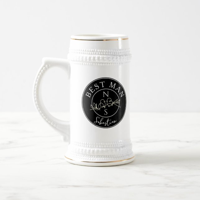 Caneca De Cerveja Padrinho de Casamento (Esquerda)
