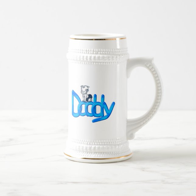 Caneca De Cerveja Pai Azul (Direita)