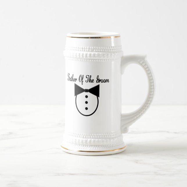 Caneca De Cerveja Pai do Groom (Direita)