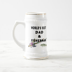 Caneca De Cerveja Pai E Pescador