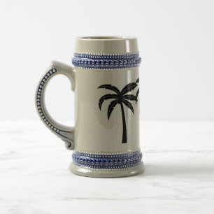 Caneca De Cerveja Palmeiras tropicais