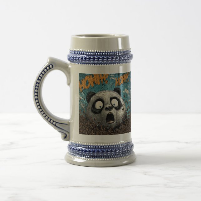 Caneca De Cerveja Panda Cafeinado (Esquerda)
