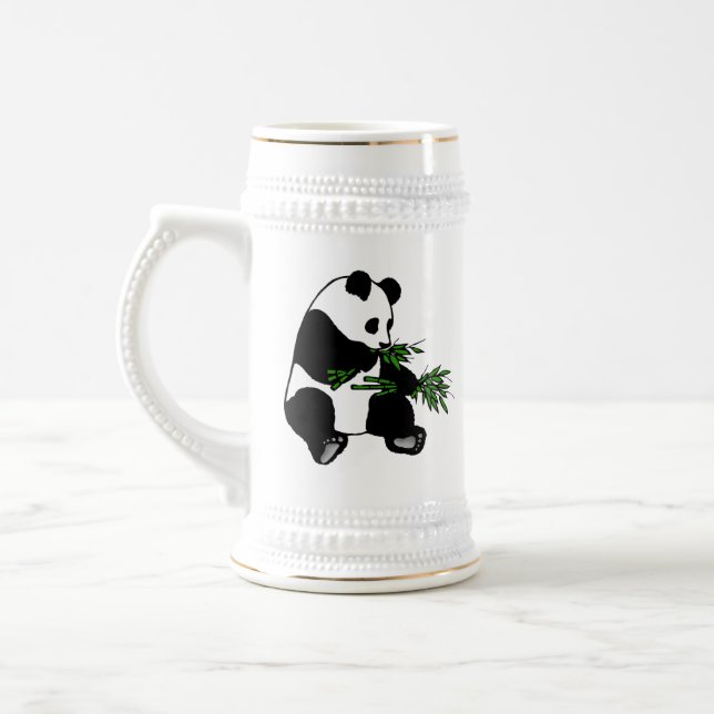 Caneca De Cerveja Panda Gigante Come Bambu (Esquerda)