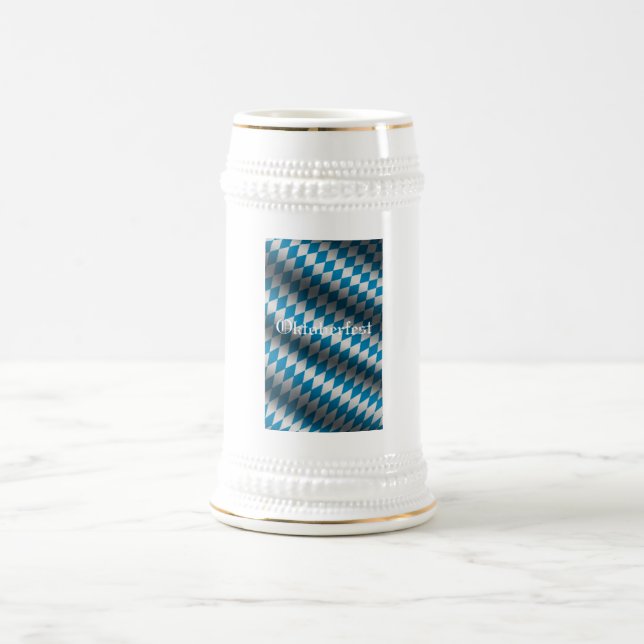 Caneca De Cerveja Partido Tema da Alemanha Bandeira da Baviera (Centro)
