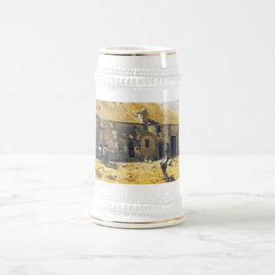 Caneca De Cerveja Pátio em Chailly - Claude Monet