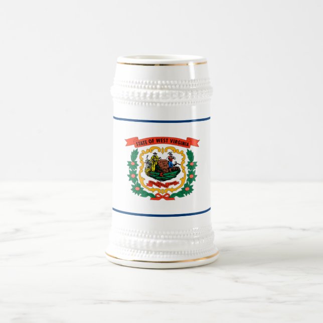 CANECA DE CERVEJA PAVILHÃO DA VIRGÍNIA OCIDENTAL (Centro)