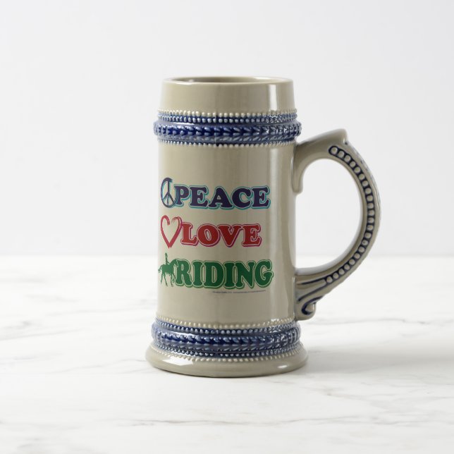 Caneca De Cerveja Paz e amor (Direita)