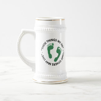 Caneca De Cerveja Pé Verde