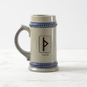 Caneca De Cerveja Pedra da Runa Thurisaz