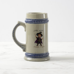 Caneca De Cerveja Pequeno Menino Feiticeiro Grande Magia Fofo Hallow