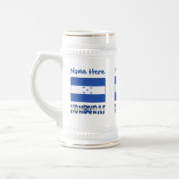 Personalização Bandeira Hondurenha Azul Honduras