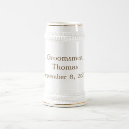 Caneca de Cerveja Personalizada Clássica para Padr