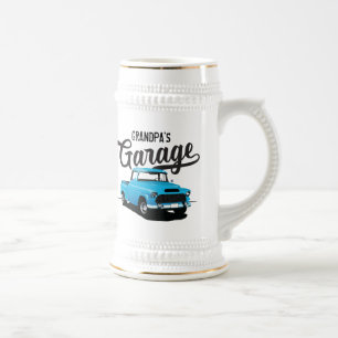 Caneca de cerveja personalizada de caminhão vintag