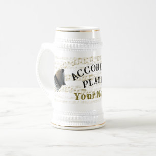 Caneca de cerveja personalizada para tocador de ac