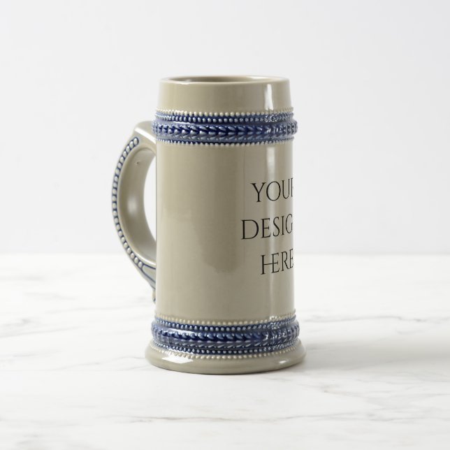 Caneca De Cerveja Personalizar ou Customizar  (Frente Esquerda)