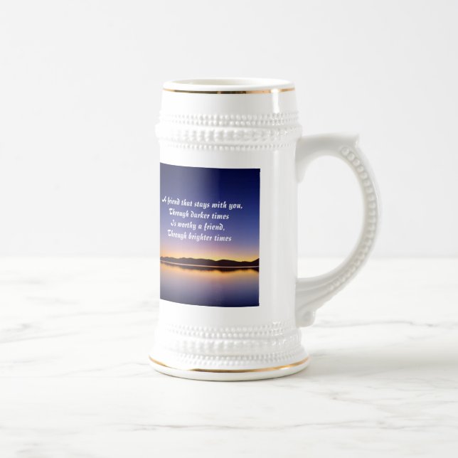 Caneca De Cerveja Perucas de amigos especiais (Direita)