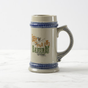 Caneca De Cerveja Pesca Engraçada De Cama De Humor De Pesca Isca