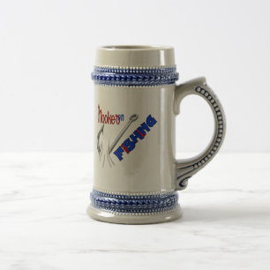 Caneca De Cerveja Pesca Engraçada Enganada Na Pesca