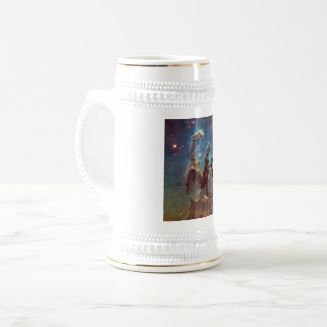Caneca De Cerveja Pilares da Criação, Espaço de Hubble da Nebulosa d (Frente Esquerda)