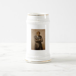 Caneca De Cerveja Pintado John F. Kennedy White House Retrato
