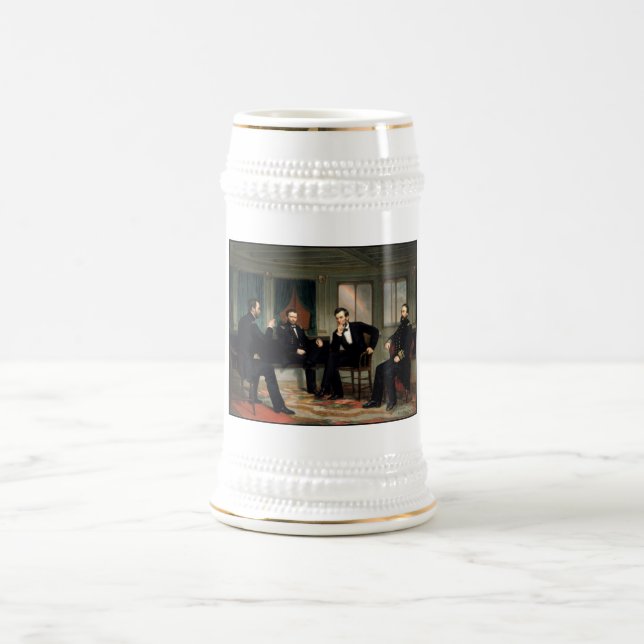 Caneca De Cerveja Pintura dos dirigentes sindicais da guerra civil (Centro)
