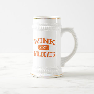 Caneca De Cerveja Piscar os olhos - Wildcats - segundo grau do