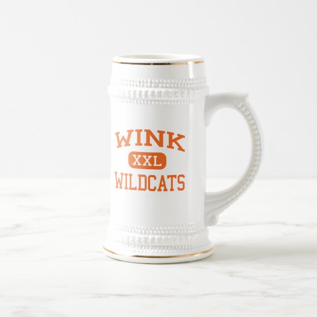 Caneca De Cerveja Piscar os olhos - Wildcats - segundo grau do (Direita)