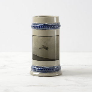 Caneca De Cerveja planador direito, antes da primeira cerveja de avi