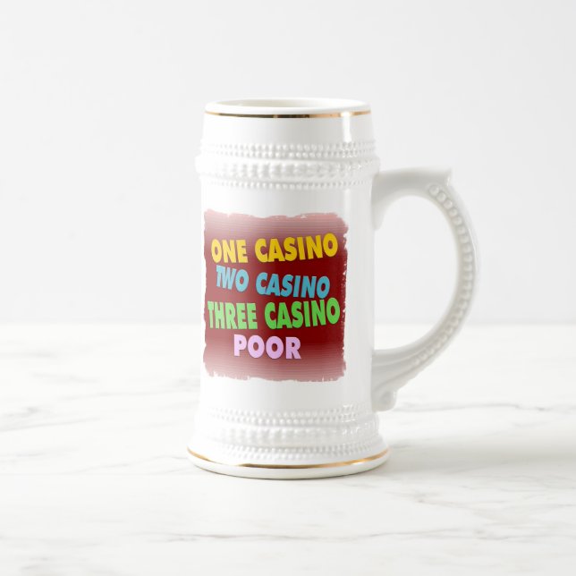 Caneca De Cerveja pobres do casino (Direita)