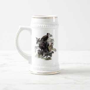 Caneca De Cerveja Pointer de Cabelo Raspado Alemão
