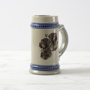Caneca De Cerveja Pointer de Cabelo Raspado Alemão