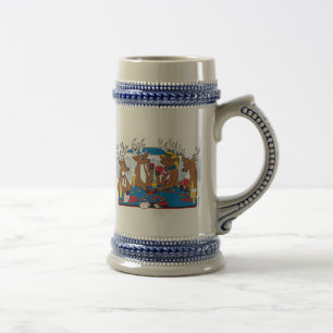 Caneca De Cerveja Poker do partido de solteiro em Vegas