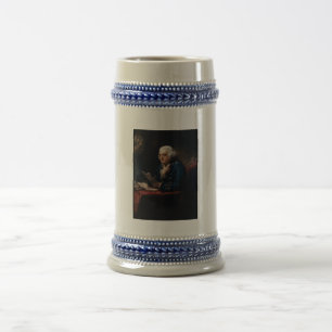 Caneca De Cerveja Polegar Retrato, Benjamin Franklin Pai Fundador