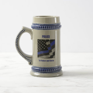 Caneca De Cerveja Polícia