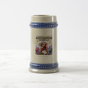 Caneca De Cerveja Pólo Norte Músculo Sra. Claus - Ginásio de Natal F