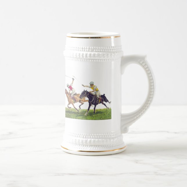 Caneca De Cerveja Pôneis Polo (Direita)