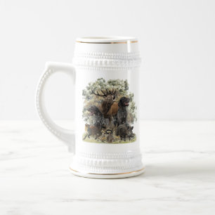 Caneca De Cerveja Pontas com fios alemãs, A Paixão por Huntin